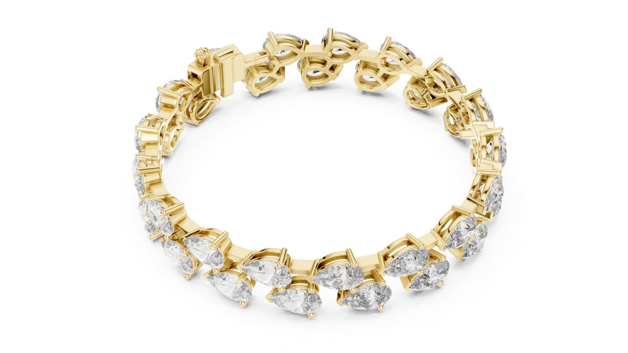 CAD Tennis Bracelet 25 view 2