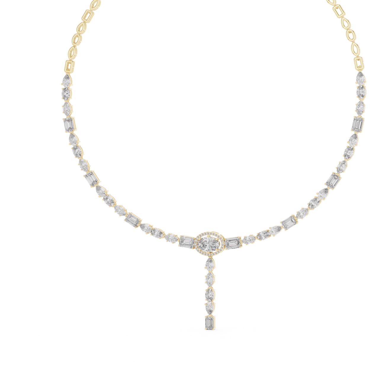 GNK Tennis Necklace 0027 view 2